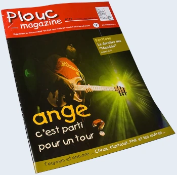 Plouc Magazine, du groupe Ange, septembre 2005. photo ©2023 Lionel Gibaudan