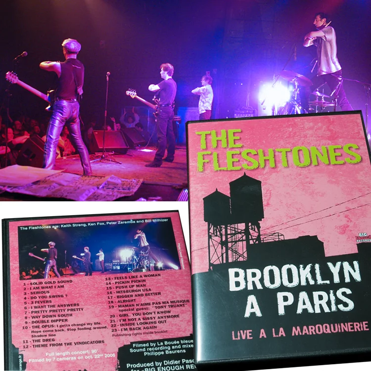 The Fleshtones - Dvd Brooklin A Paris. photo ©2023 Lionel Gibaudan