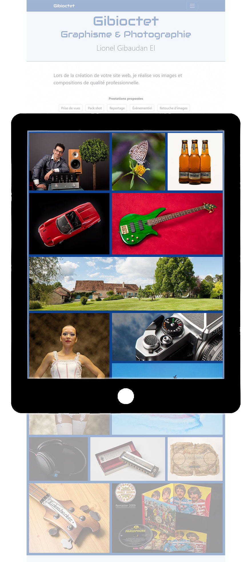 Preview site gibioctet.fr, contexte tablette